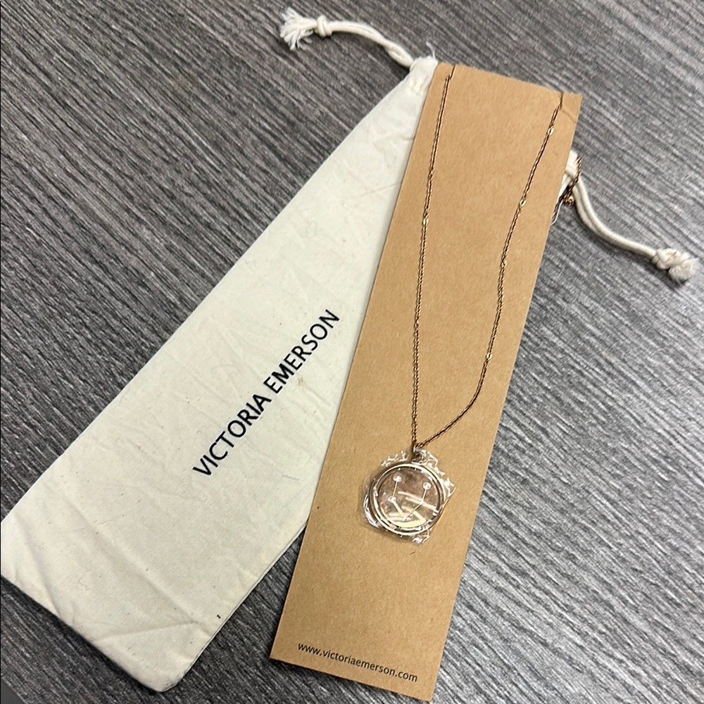 Victoria Emerson Pisces Zodiac Necklace